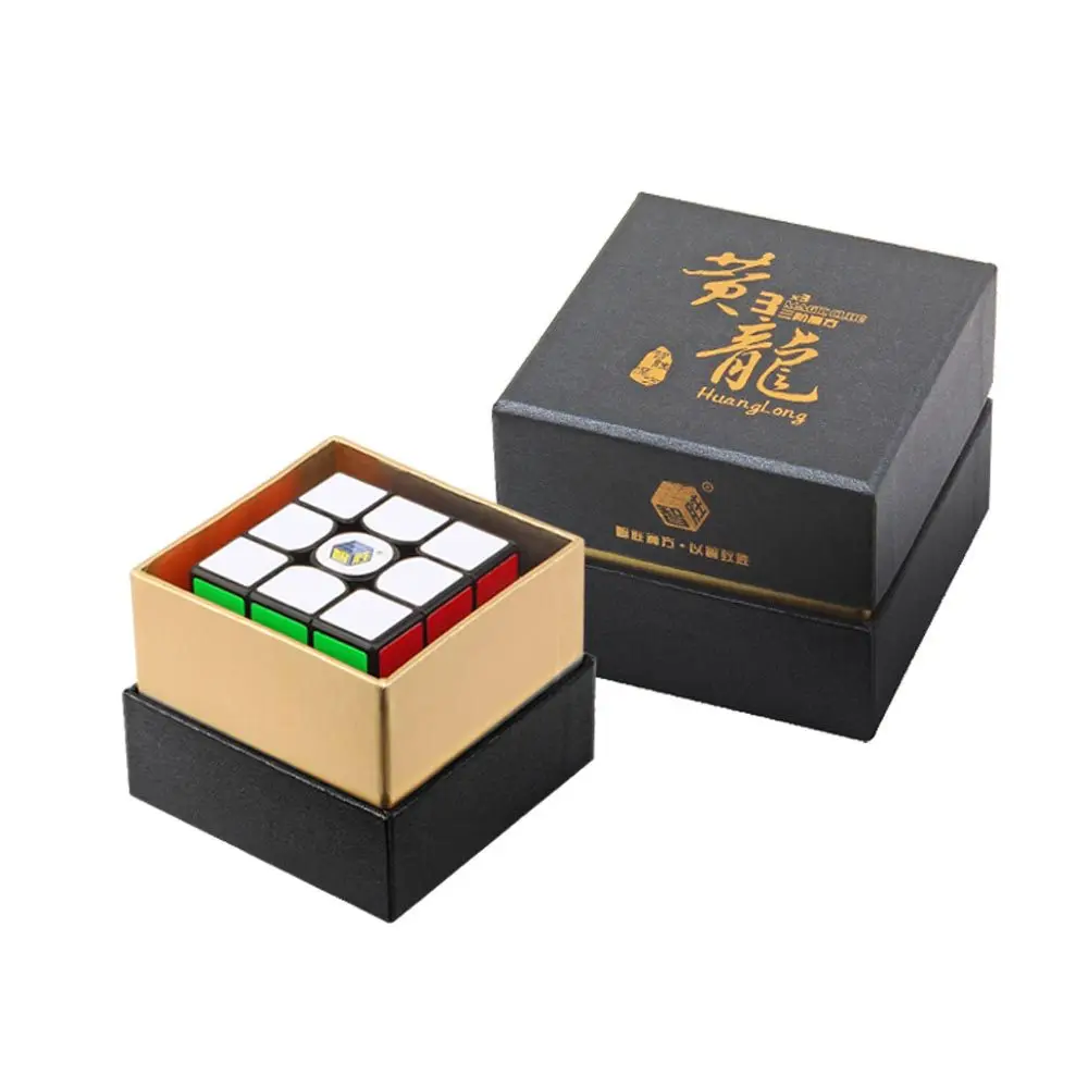 Yuxin Huanglong 3x3 Магнитный скоростной магический куб 3x3x3 Cubo Magico 3*3 Игра-Головоломка Развивающие игрушки для детей игровой Спиннер с кубиками