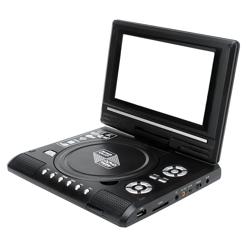 9 8インチポータブルホーム車dvdプレーヤーvcd Cdゲームtvプレーヤーのusbラジオアダプタのサポートfmラジオ受信euプラグ Dvd Vcd Player Aliexpress