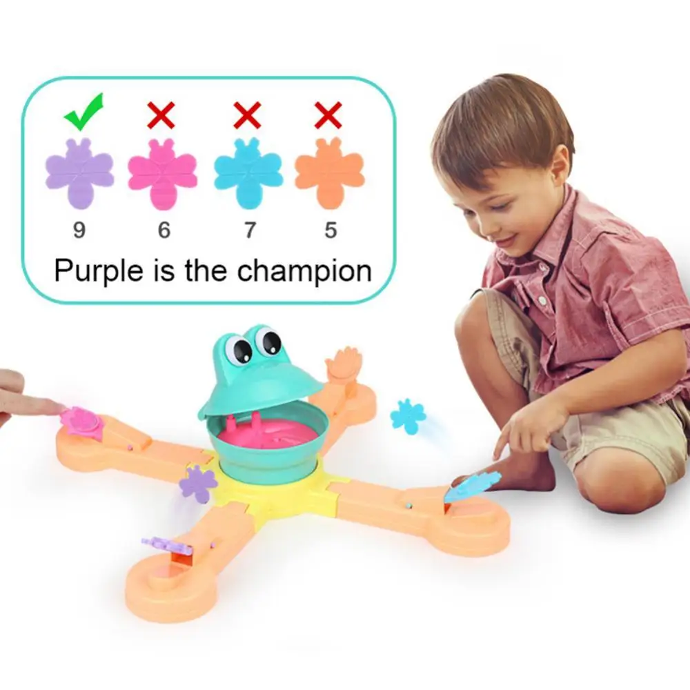 Mr Mouth Feed Frog Shooting Desktop Eating Bee Parent Child Interaction 