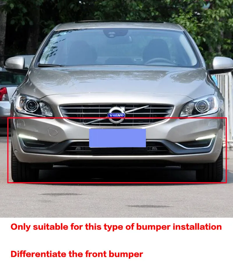 Для Volvo S60 передний бампер автомобиля сплиттер средства ухода за губами 3 шт./компл. бампер диффузор Volvo V60 T5 D5 D4 передний спойлер тела комплект