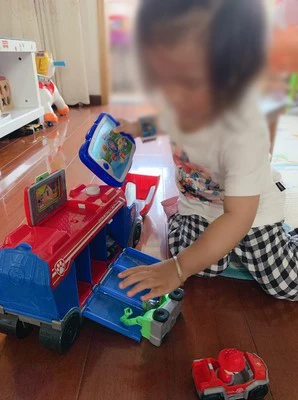 Paw Patrol автомобиль Райдер раздвижная команда большой грузовик музыка Спасательная команда игрушка Patrulla Canina Щенячий патруль игрушки для