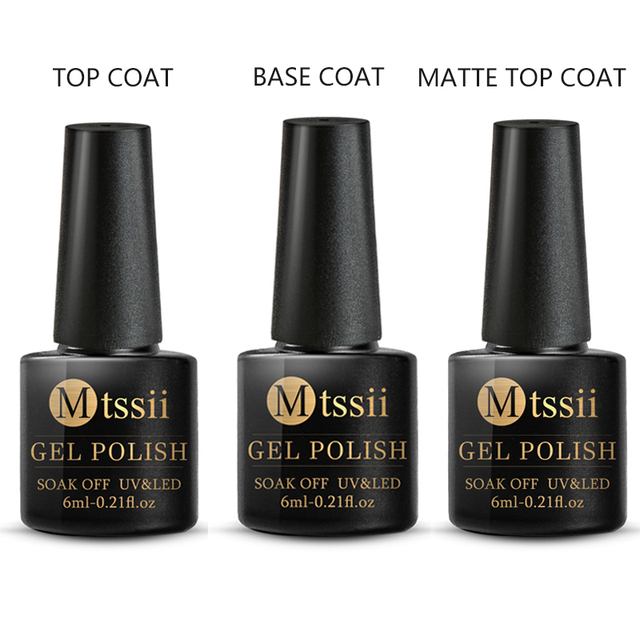 10pcs Gel Nail Polish Set Pure Color UV Gel Nails Long Lasting Gel Soak Off Gel Polish Base Gel No Wipe Top Coat