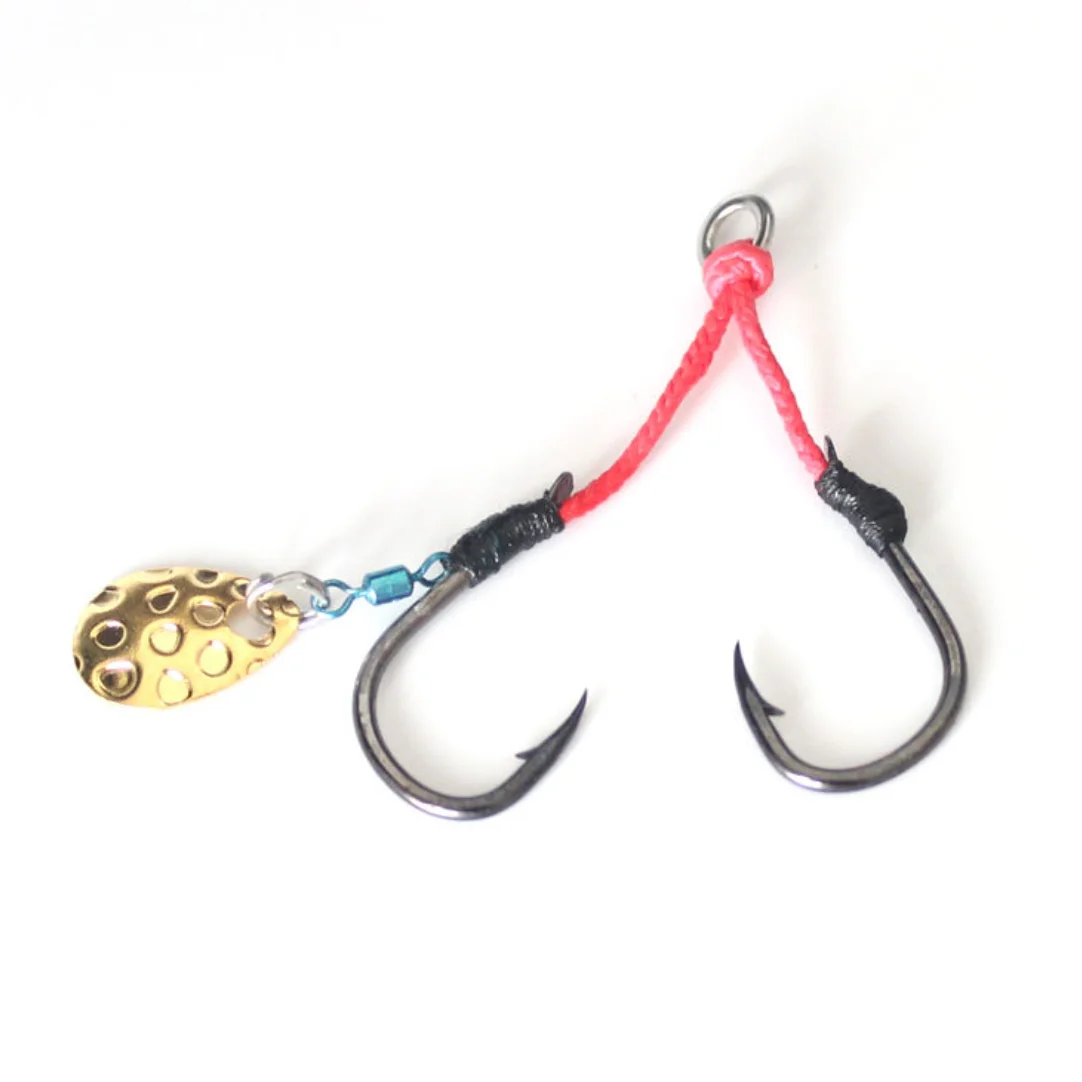 Рисунок 3 - 2 _ двойной рыболовный крючок с бородкой