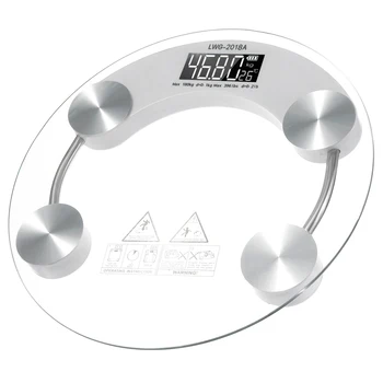 

Toughened Glass Electroni Digital Body Scales 180KG Bathroom Gym Smart Scales LCD Display Body Weighing Digital Weight Scale