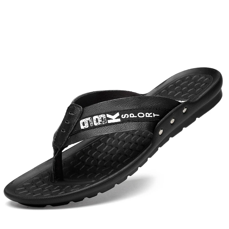 Sandalias para hombre, sandalia para exteriores, sandalia para hombre, para caballero sandalia, chanclas heren couro, deslizamiento erkek, zapatos de de piel romanos para rasteira|Chancletas| - AliExpress