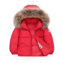 Новинка года, зимняя детская одежда Детский теплый пуховик с хлопковой подкладкой для мальчиков, длинное пальто для маленьких мальчиков