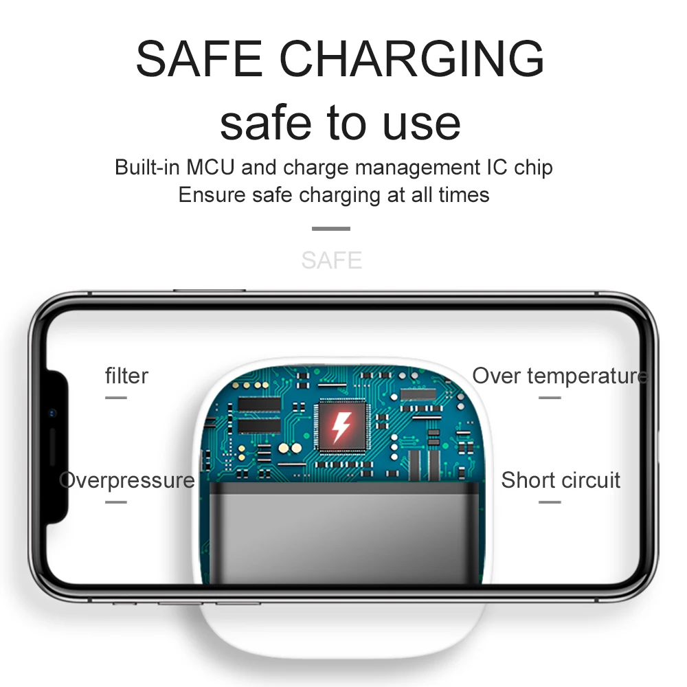 CYKE Q3 mi ni charging treasure 8000mA компактный и удобный мобильный мощный двухпортовый мобильный телефон для iPhone Xiaomi mi 9 8