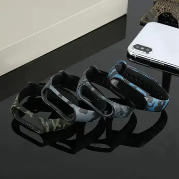 

fashion Bracelet strap For Xiaomi Mi Band 3 Replacement Wrist Band Camouflage Watch Strap for Millet bracelet3 watch band