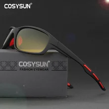 Брендовые мужские спортивные солнцезащитные очки для вождения, поляризованные солнцезащитные очки, мужские очки UV400 Gafas De Sol 009