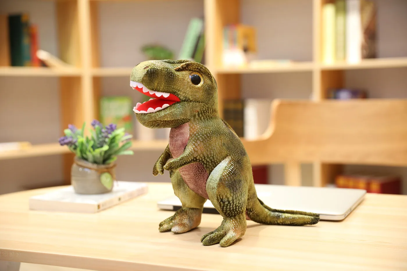 Дикая Республика T-Rex плюшевый динозавр, игрушка, чучело, плюшевая игрушка, подарки для детей, Имитация Динозавра тираннозавра, кукла Рекс 42 см