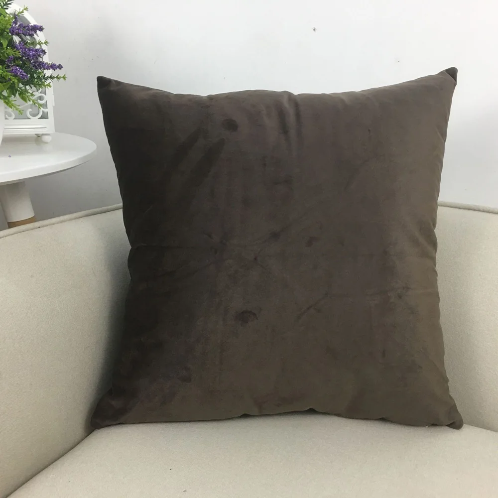 Однотонная наволочка для подушки, для дома, офиса, дивана, чехол, подушка, украшение в подарок, мода - Цвет: 15