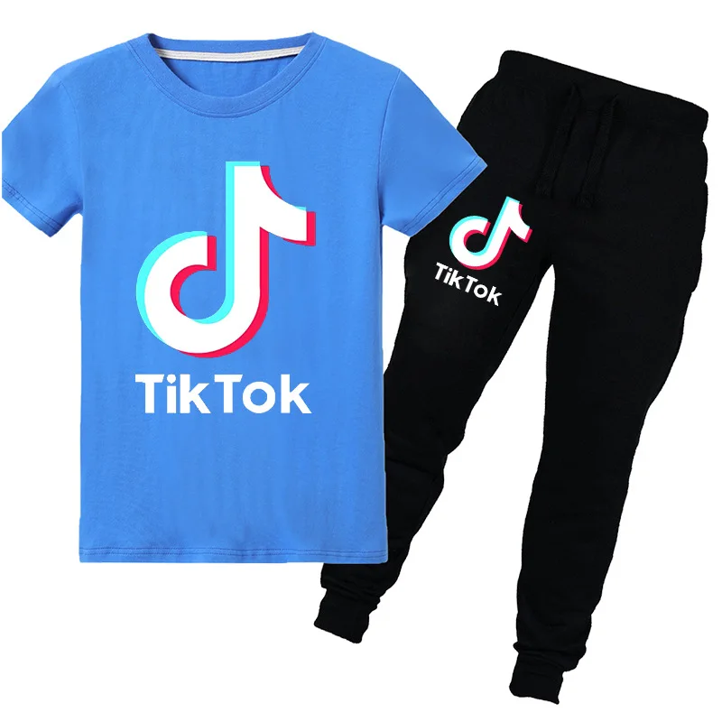 Tiktok/комплект одежды с рисунком аниме, рубашки Рождественская рубашка с длинными рукавами TikTok маскарадный костюм из 2 предметов, осенняя верхняя одежда для мальчиков и девочек