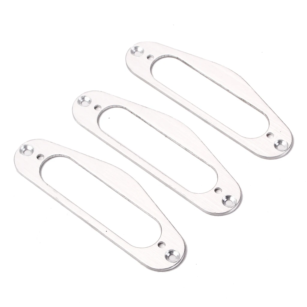 1 Piece Electric Guitar Single Coil Pickup Ring Cover Plate Aluminum alloy Pickup Surround Ring 100x32.5x2mm 1 Piece Electric Guitar Single Coil Pickup Ring Cover Plate Aluminum alloy Pickup Surround Ring 100x32.5x2mm