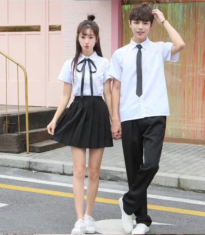 New Orthodox Uniform College Costume School Girl Jk School Uniformsshort Skirt Pleated Skirt Sailors Girls Clothing Xs-5xl