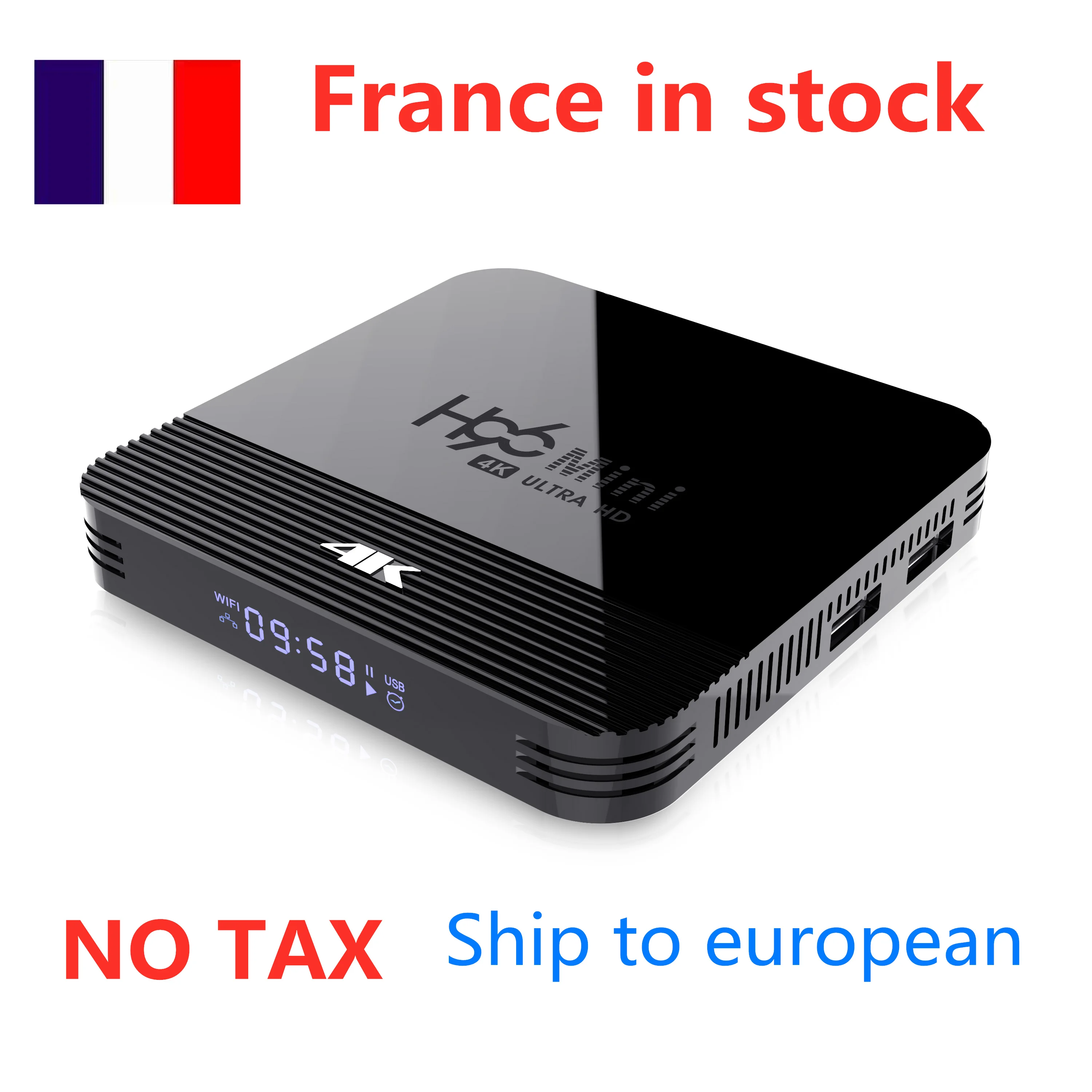 Франция США телефон 10 шт./лот H96 Mini H8 ТВ-приставка Android 9 0 2 Гб 16 RK3228 4G/Φ Wifi BT4.0 4K Google