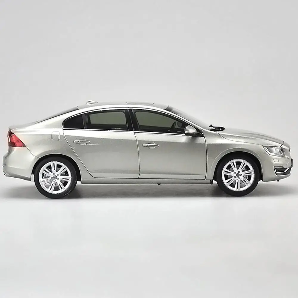 1/18 весы Volvo S60 S60L T5 серый Seashell цвет литья под давлением модель автомобиля игрушка