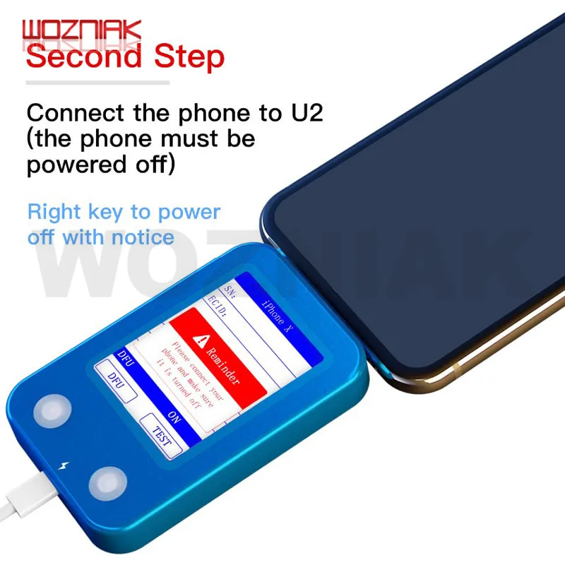 Тестер WOZNIAK JC U2 быстрое устройство для определения дефектов iPhone U2|Наборы