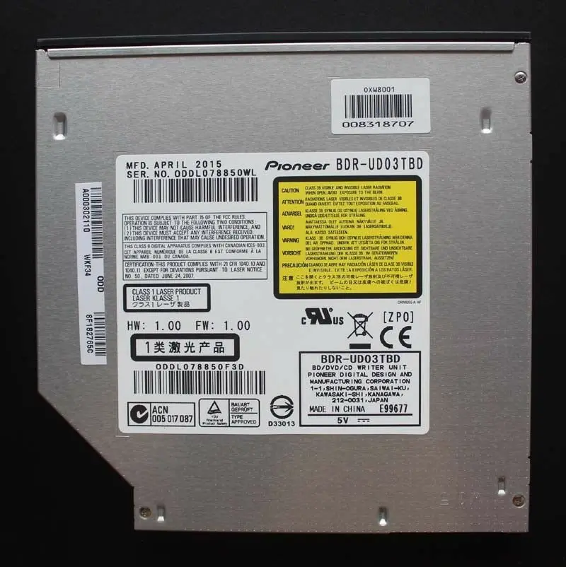 Blu-ray Burner Writer Drive For Dell Optiplex 3040 3050 7040 7050 7060 SFF Computer