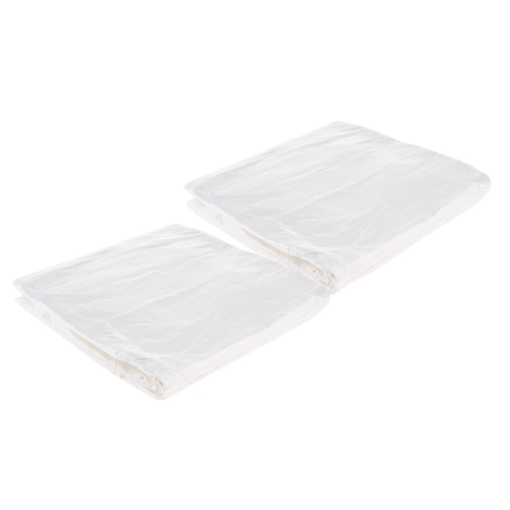 Pack of 160pcs Disposable Foot Tub Liners White Bath Basin Bags For Foot Pedicure Spa Foot Skin Care Supplies, 65X55cm