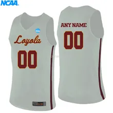 Новое поступление высокое качество пользовательские себя любое имя#00 Loyola(Чи) колледж футболка ограниченной серии Майки S-XXXL