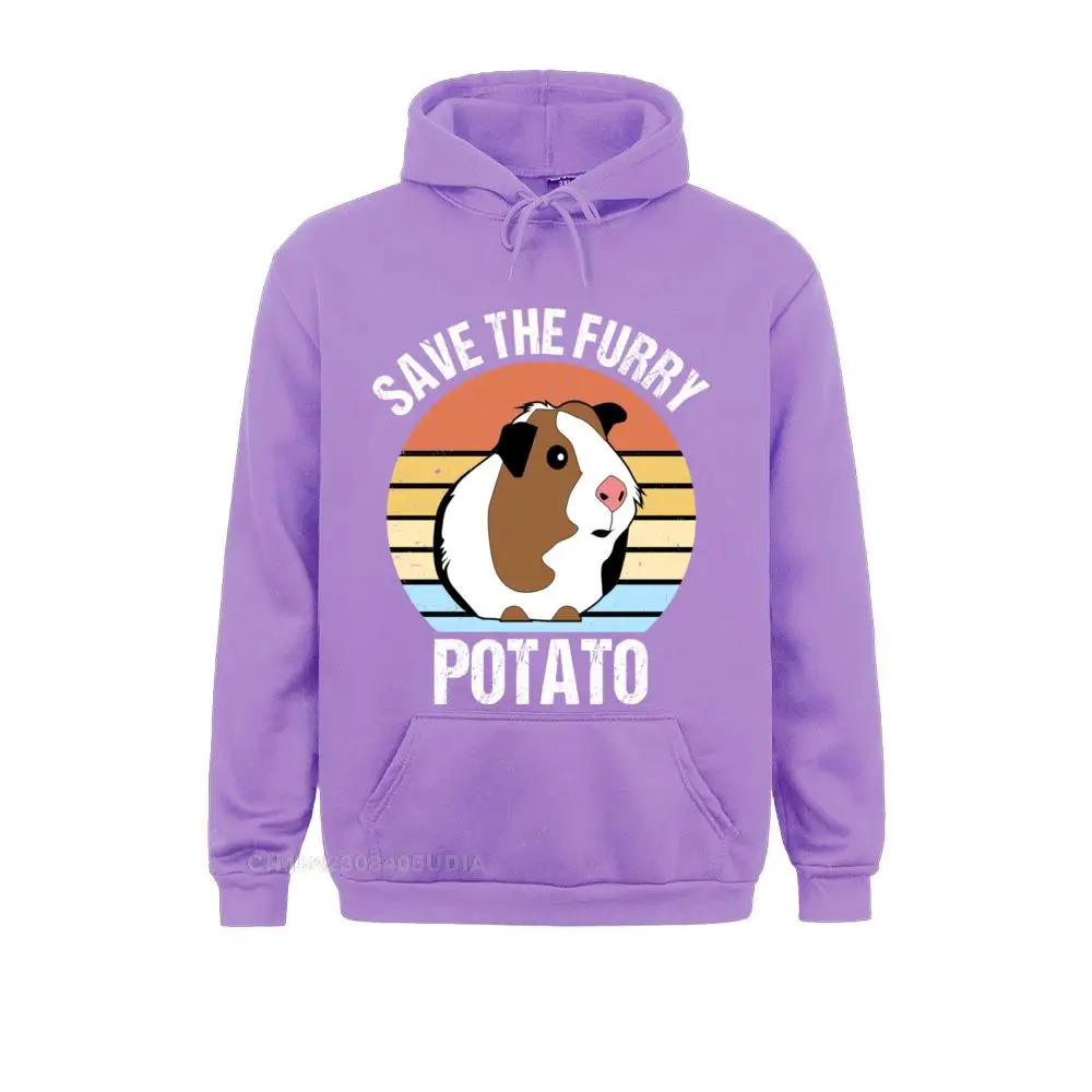 Long Sleeve Hoodies  Youth Sweatshirts Save The Furry Potato Funny Guinea Pig Pullover Hoodie__B10269 Custom Hoods Rife Save The Furry Potato Funny Guinea Pig Pullover Hoodie__B10269purple