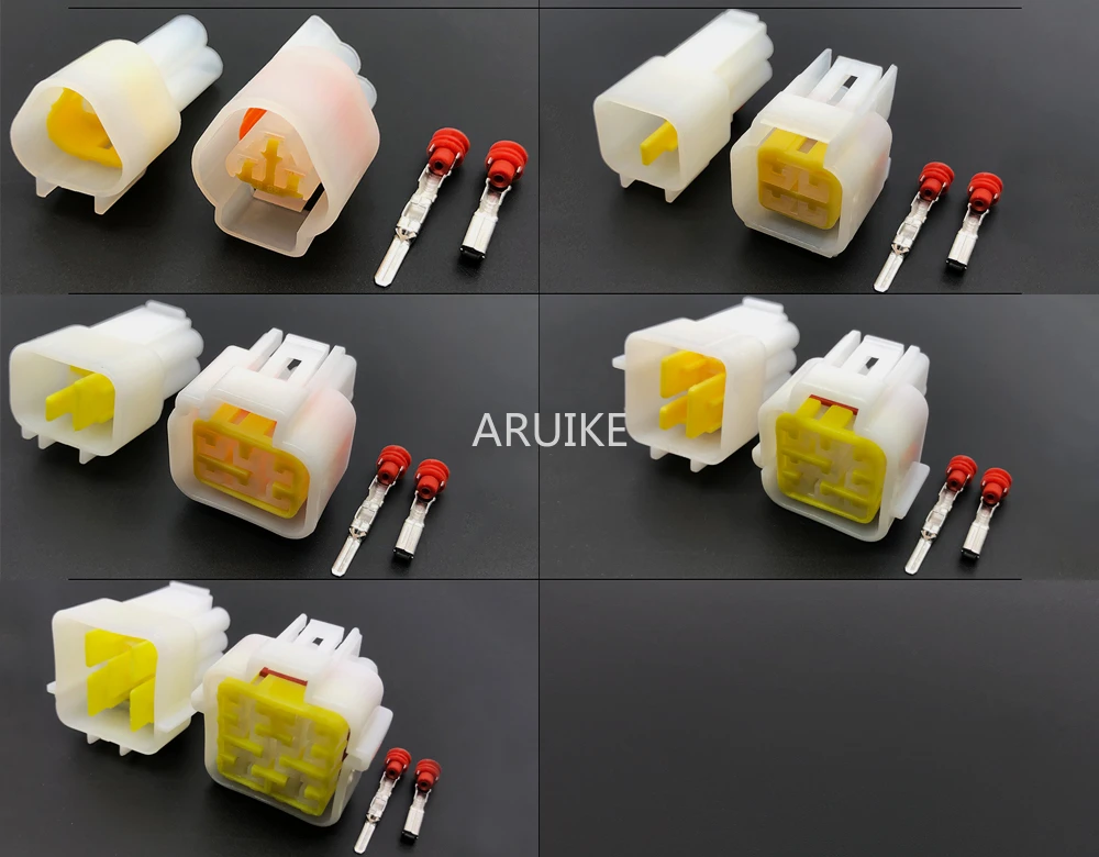 3/4/6/9/16P 2.3mm Waterproof Electric Connector Plug Female Male Auto Connector 3/4/6/9/16P 2.3mm Waterproof Electric Connector Plug Female Male Auto Connector