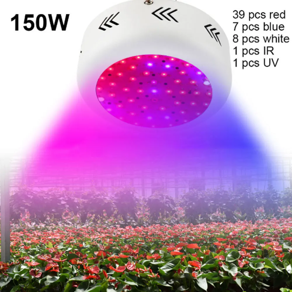 

LED Grow Light Full Spectrum For Indoor Greenhouse Grow Tent Plants Grow LED Light Effectively Facilitate The Growth of Plants