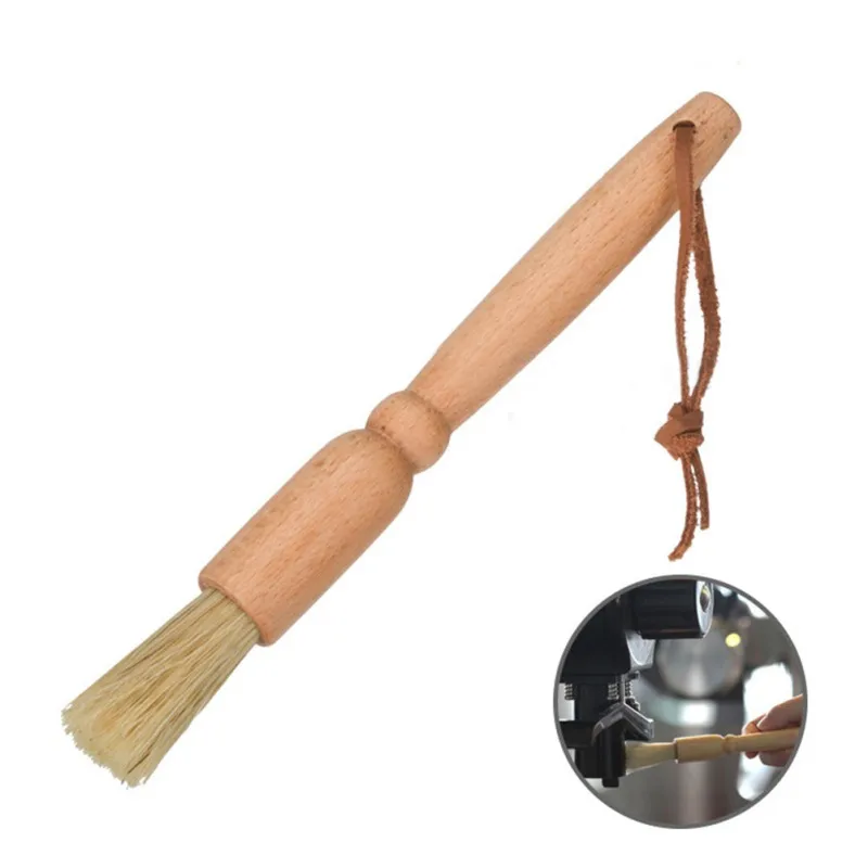 Coffee Grinder Cleaning Brush High-grade Log Coffee Brush Coffee Machine Cleaning Companion