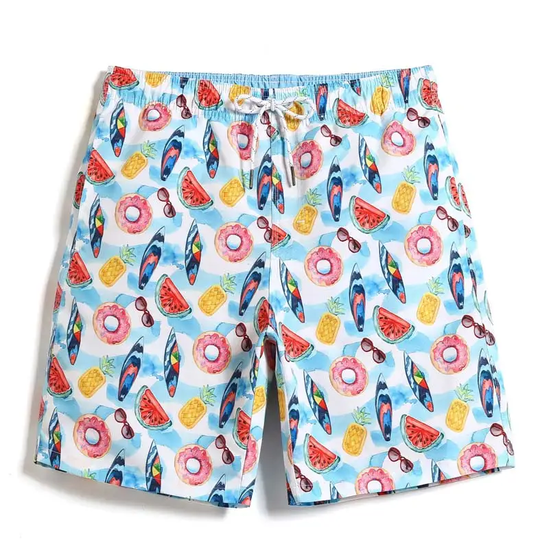 Summer Men’s New Swimming trunks Board shorts Quick dry surfing liner hawaiian sexy sport de bain homme briefs Beach shorts mesh - Цвет: GMA1959