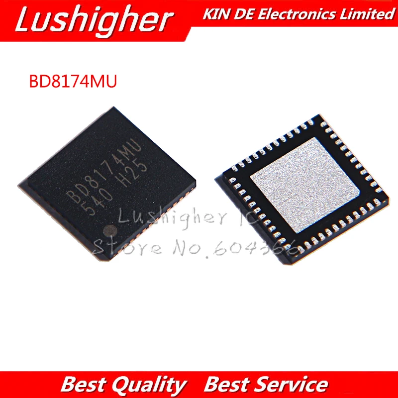 5 шт. BD8174MU QFN BD8174MUV-E2 BD8174MUV | Электронные компоненты и принадлежности