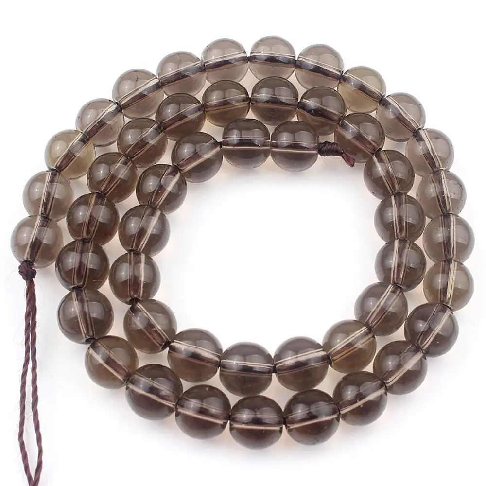 Smoky-Quartzs-Crystal-Stone-Glass-Round-Beads-For-Jewelry-Making-DIY-Bracelet-Necklace-Accessories-4-6 (3)