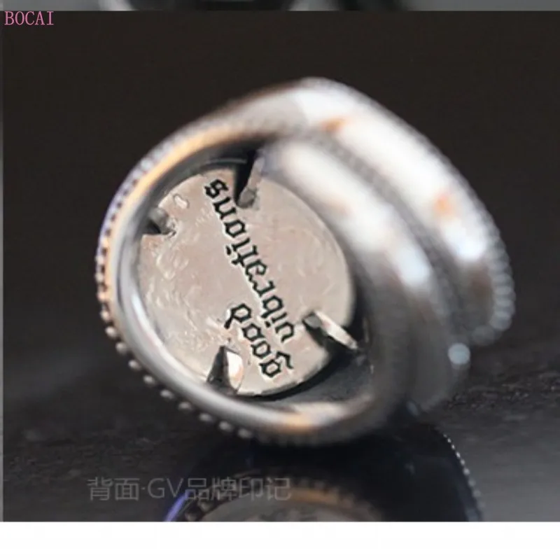 Good Take eyes серебряное кольцо из серебра s925 пробы, хипстеры, поп темперамент, личность, панк, мужское кольцо
