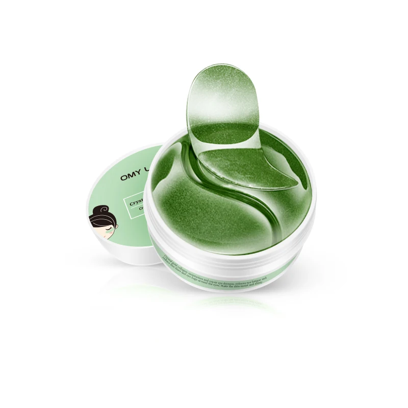 SEAWEED OMY LADY 60 шт. маска для глаз Коллаген против морщин темные круги Уход за глазами мешки подушечки нестареющий гидрогель спящий гель патчи патчи для глаз маски для лица уход за лицом патчи под глаза пачи для глаз патч - Цвет: SEAWEED