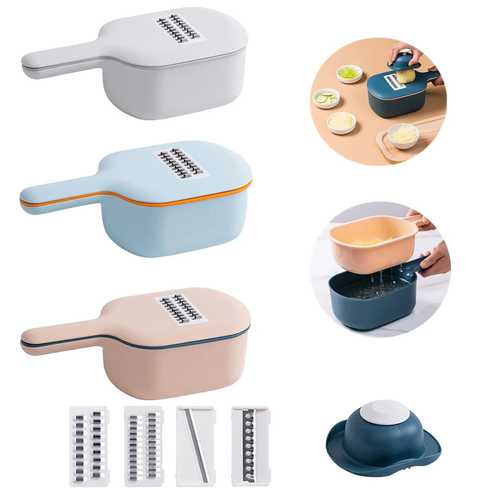 8Pcs/Set Vegetable Cutter Kitchen Cutting Board Tableware Creativity Kitchenware with Strainer Fruit and Tools | Дом и сад
