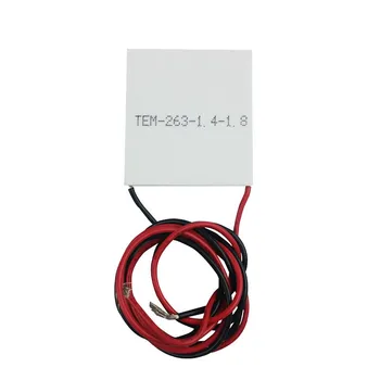 

Thermoelectric power generation chip TGM-263-1.4-1.8 12V 1.4A thermoelectric power generation module High temperature 48*52