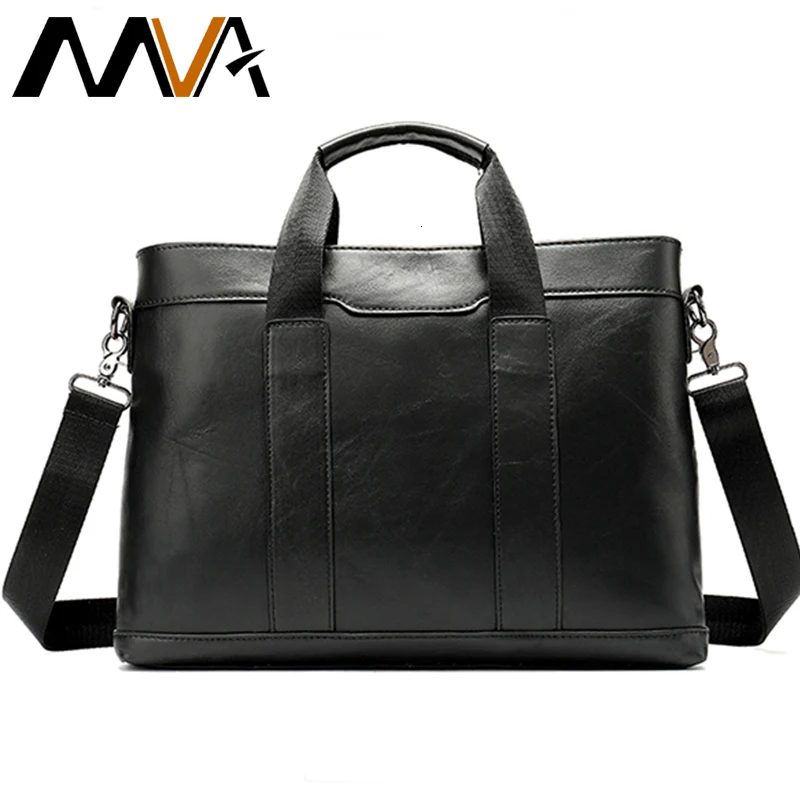 

MVA men's real leather bag men's Shoulder Messenger Bags men's laptop Office Bag men's leather bag robber leather bag men's