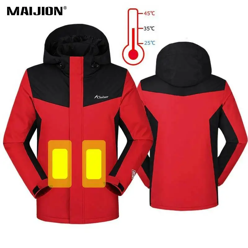 Пара интеллектуальных теплых курток уличные теплые походные куртки для мужчин и