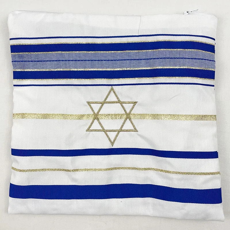 Jewish bag for Acrylic Tallit/Tallis (10.6 x 10 Inch) Star of David Tefillin
