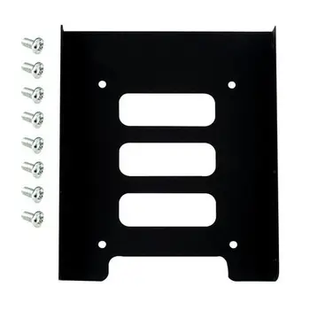 

2020 New Universal 2.5 To 3.5 Inch SSD To HDD Plastics Adapter Mounting Bracket Hard Drive Holder For Computer SSD Bay Stand