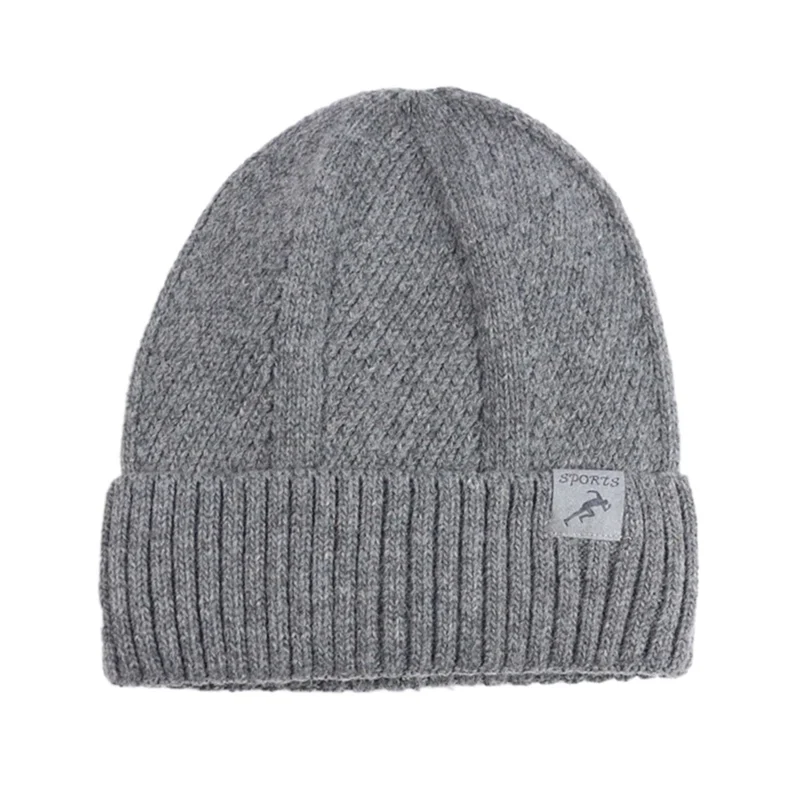 Теплые зимние шапки для женщин, Вязанные шерстяные Твист Skullies Beanie шапки, модные одноцветные Skullies, универсальная Шерстяная кепка, шляпа W