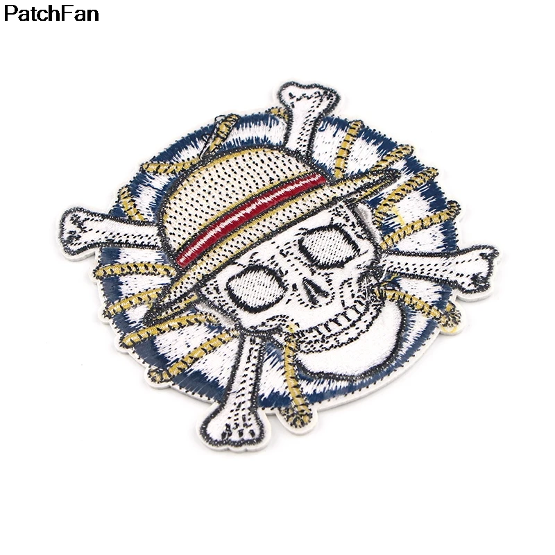 20 шт./лот Patchfan одна деталь аниме аппликация нашивки железа на рубашке одежда вышитые наклейки одежда с героями мультфильмов платье значок A2660