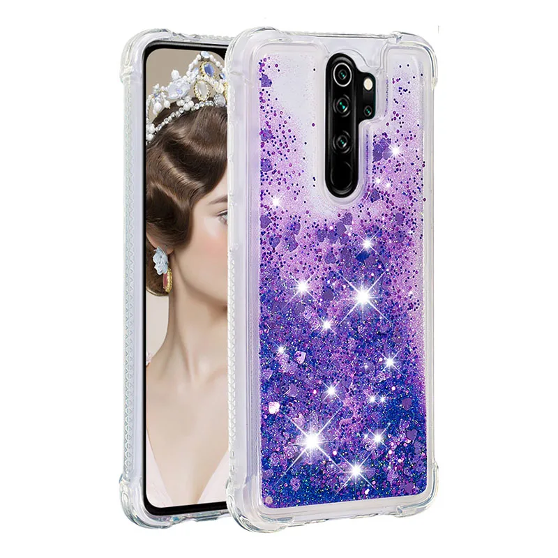 Чехол для Xiao mi Red mi Note 8 Pro K20pro 9T PRO 6 6A S2 Блестящий жидкий зыбучий песок чехол для mi A2 Lite Capa
