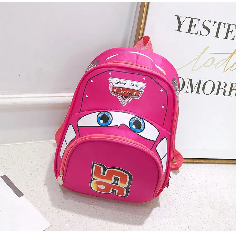 Детский рюкзак с машинкой, детский сад, мальчик, девочка Маккуин, сумка, школьная сумка, мультяшная сумка на плечо, книга, Студенческая сумка
