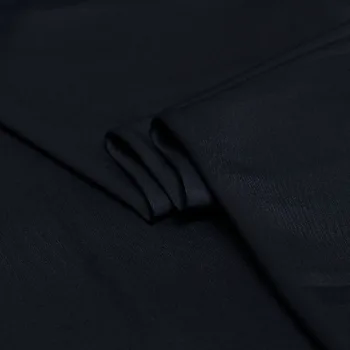

Imported navy micro satin acetate fabric autumn draping wrinkle-resistant dress dress fabric