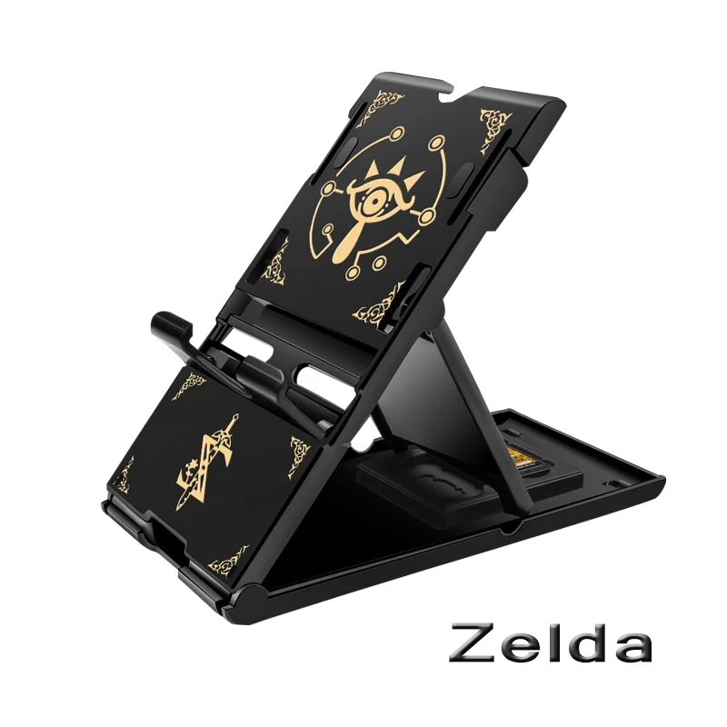 Rend переключатель NS красный/черный цвета Регулируемая подставка nintendo s переключатель кронштейн для консоли nintendo Switch - Цвет: Zelda