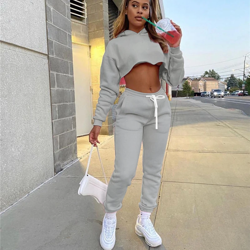 crop top and jogger set