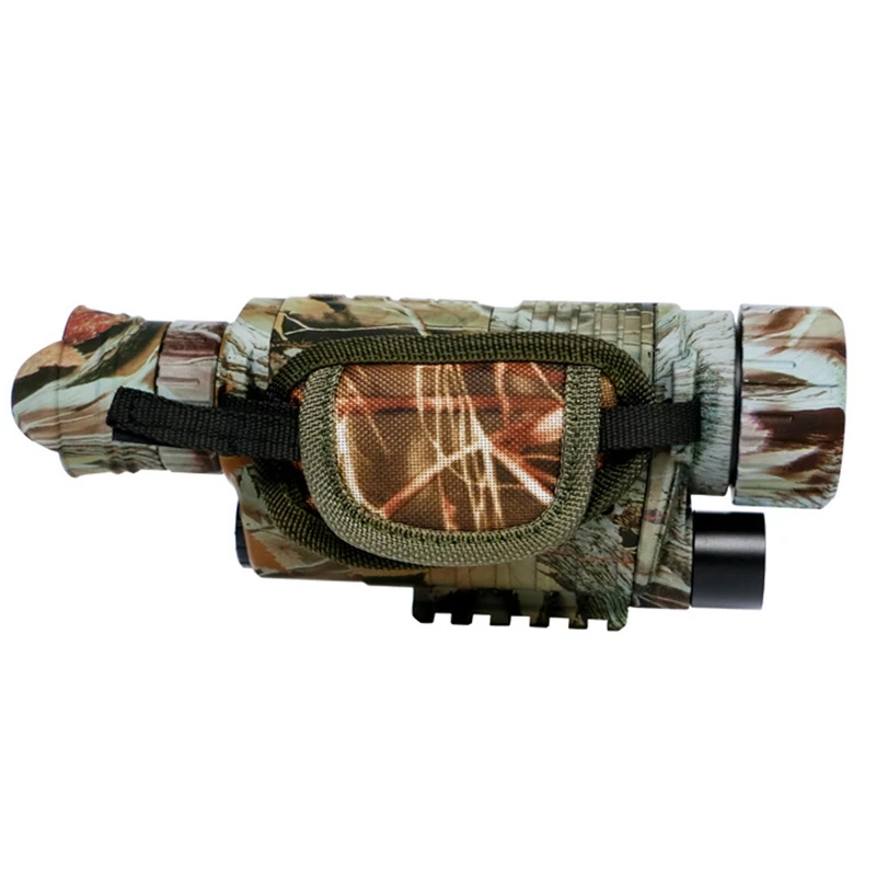 5 X 40 Infrared Night- Vision Monocular Infrared Digital Scope Hunting Telescope Long Range with Built-In Camera(Us Plug