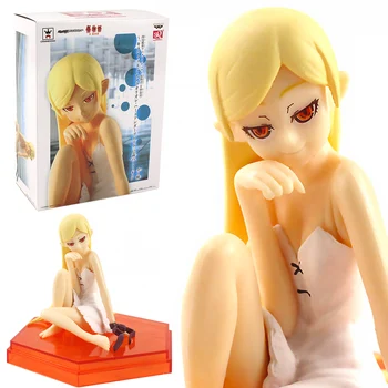 

Anime Kizumonogatari Oshino Shinobu Monogatari Nisemonogatari Bakemonogatari Sexy girls PVC Action Figure Model Toy 9.5cm