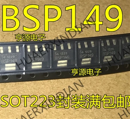 10 шт./лот Новинка BSP149 СОТ-223 MOS200V 0.48A в