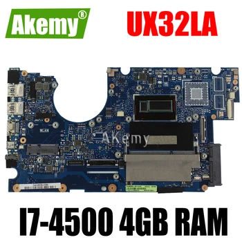 

UX32LA I7-4500 CPU 4GB RAM motherboard For Asus UX32LN UX32LA UX32L UX32LA-LN Laptop mainboard Tested Working